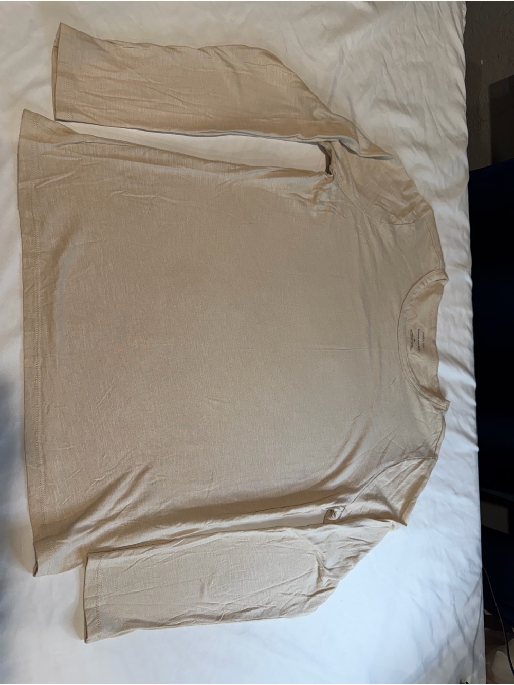 Banana Republic Men’s Long-Sleeve Tee in Beige